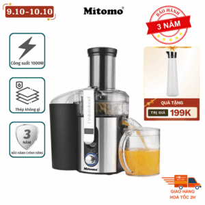 Máy Ép Trái Cây Nhanh Công Suất Cao Mitomo KJ-3057