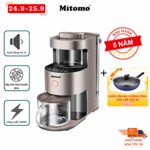 Máy xay sữa hạt, xay nấu đa năng cao cấp Mitomo MSH-986 MAX - Bảo hành chính hãng 5 năm