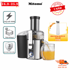 Máy Ép Trái Cây Nhanh Công Suất Cao Mitomo KJ-3057
