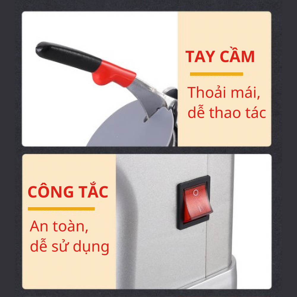 Máy bào đá an toàn dễ sử dụng