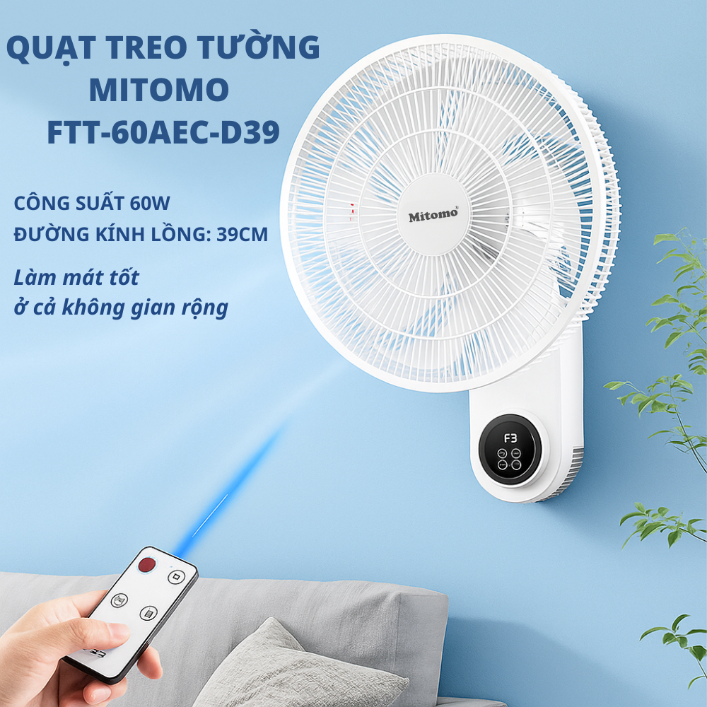 quat treo tuong mitomo ftt-60aec-d39