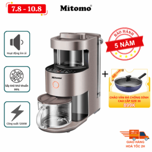 Máy xay sữa hạt, xay nấu đa năng cao cấp Mitomo MSH-986 MAX - Bảo hành chính hãng 5 năm
