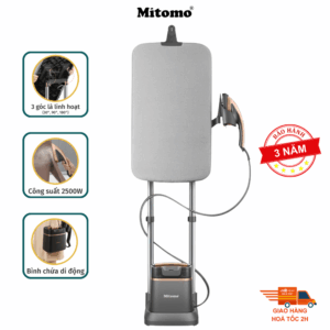 Bàn là hơi nước áp suất cao Mitomo GC-2500 Ultra Steam - Công suất 2500W- Bảo hành 3 năm