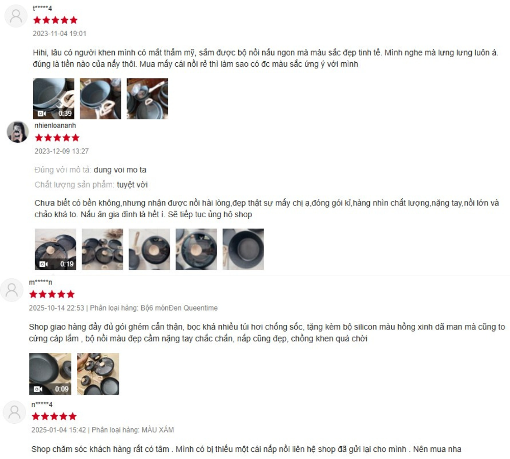 feedback bo noi chao chong dinh Mitomo Queen Time