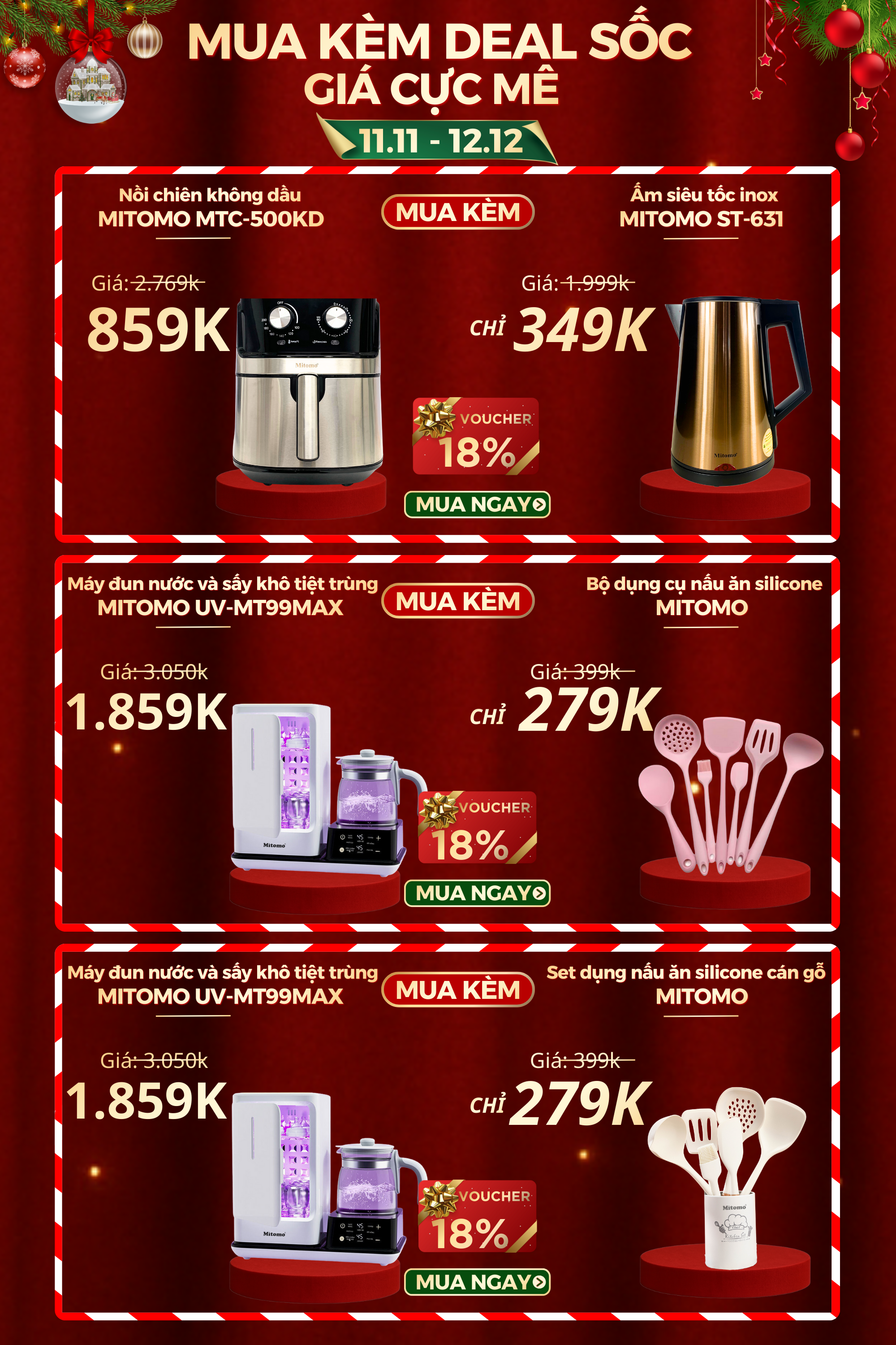 deal sốc siêu sale 12.12 mitomo