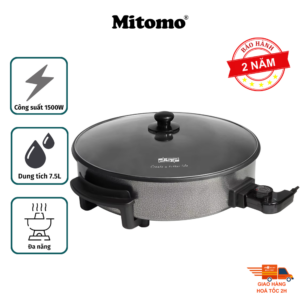 Nồi Lẩu Điện Đa Năng Mitomo DSP KC3030A - Dung tích 7.5L - Công suất 1500W