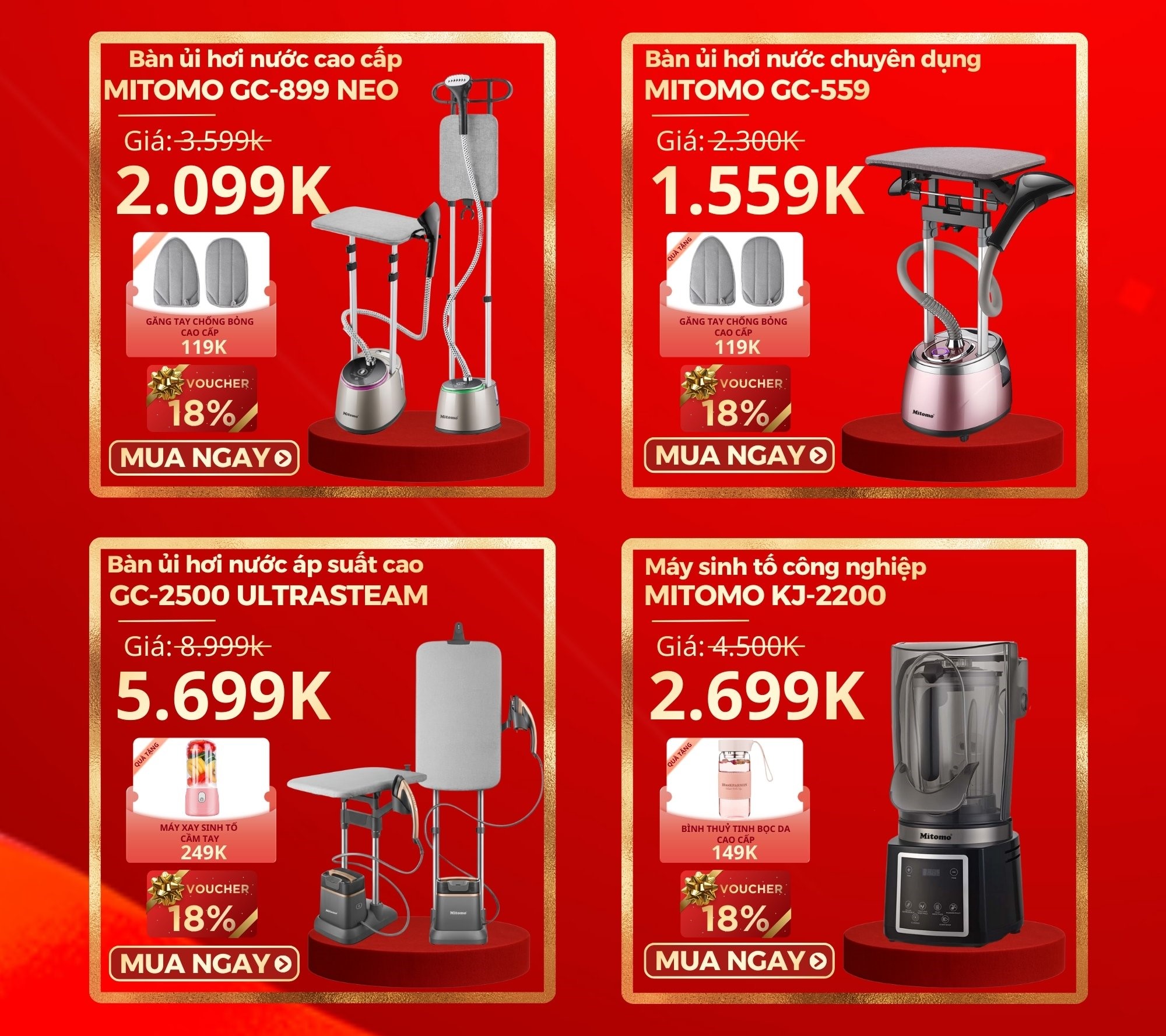 chuong trinh qua tang sale don nam moi mitomo