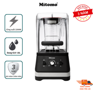 Máy Xay Sinh Tố Công Nghiệp Cao Cấp Mitomo ANS-25801- Công Suất 2200W - Bảo Hành 3 Năm
