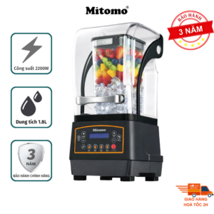 Máy Xay Sinh Tố Điện Tử Cao Cấp Mitomo ANS-2380C- Công Suất 2200W - Xay Nhanh Mịn - Chống Ồn