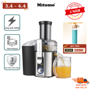 Máy Ép Trái Cây Nhanh Công Suất Cao Mitomo KJ-3057