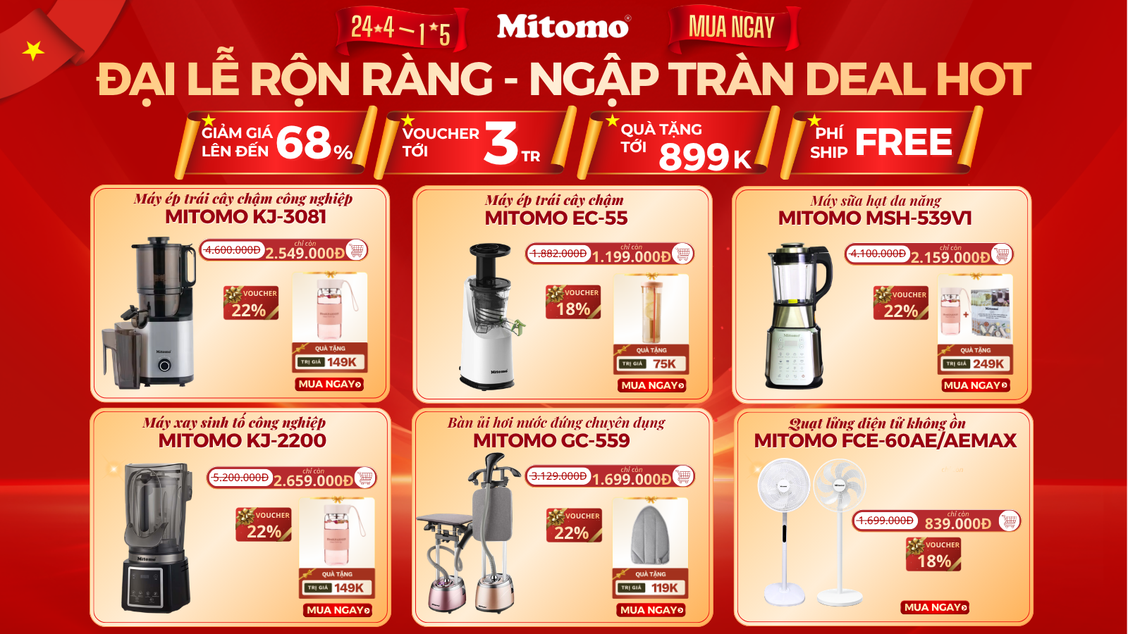 mitomo sale mung dai le
