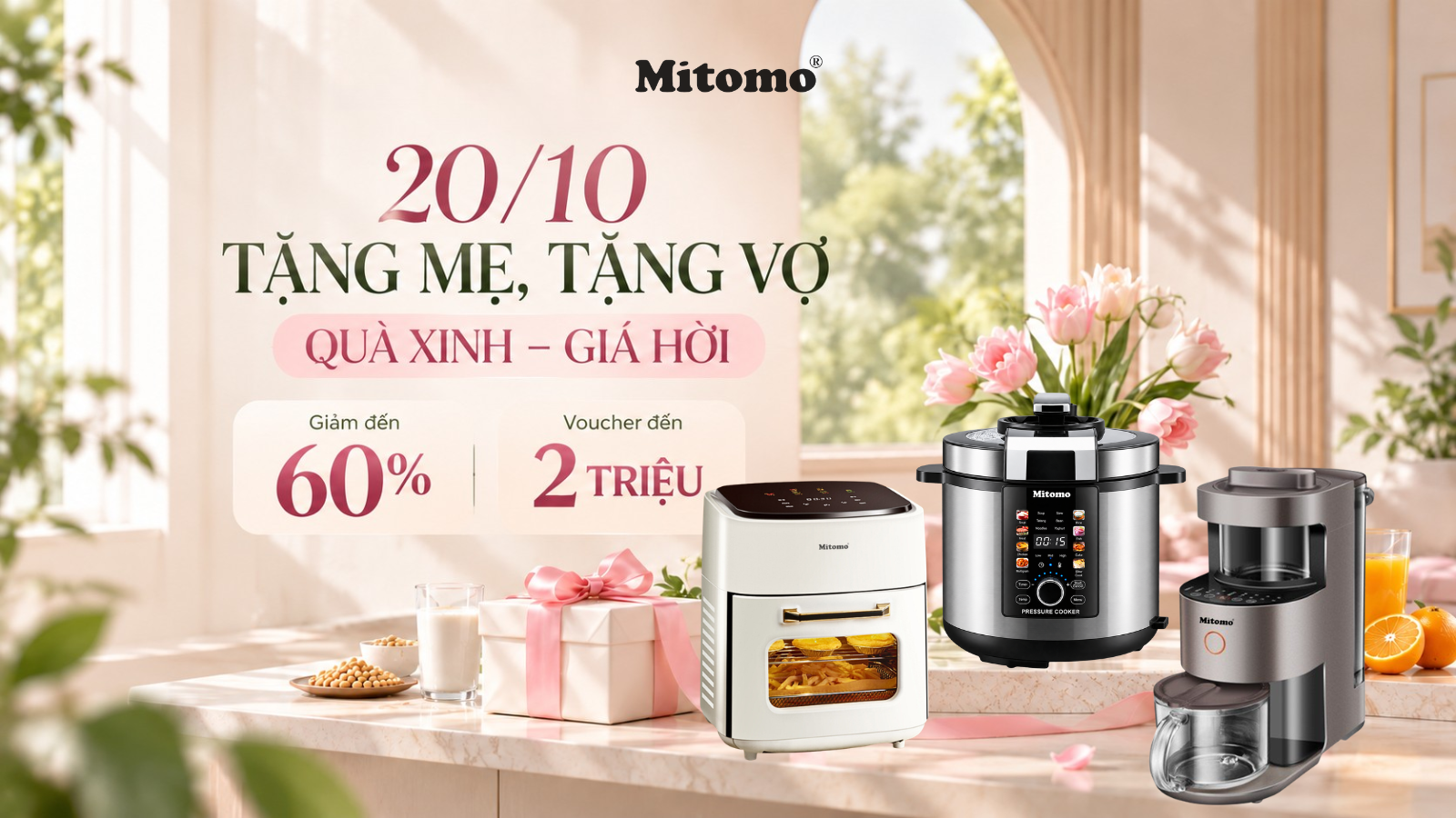 Quà tặng 20/10 mitomo